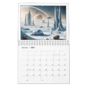 ファンタジーランド カレンダー (1月 2027)