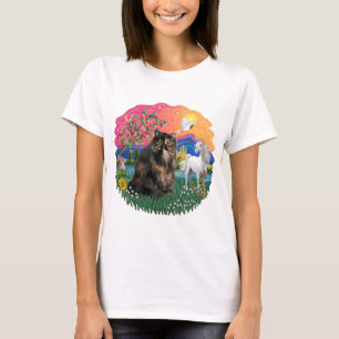 ファンタジーランド(ff) -ペルシャトルティの猫18 tシャツ