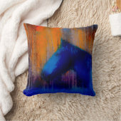 ファンタジーランニングズスタリオン&ツリーズホースアーモダント クッション (ブランケット)