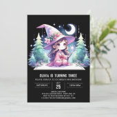 ファンタジーリトルウィザード誕生日 招待状 (スタンド正面)