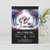 ファンタジーリトルホース誕生日 招待状 (スタンド正面)