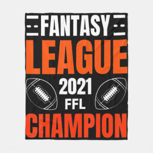 ファンタジーリーグチャンピオンフットボール2021勝者ヴィンタ フリースブランケット