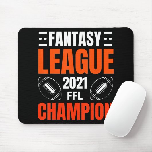 ファンタジーリーグチャンピオンフットボール2021勝者ヴィンタ マウスパッド (マウス)