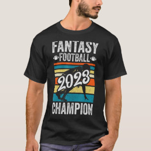 ファンタジーリーグチャンプウィナーファンタジーサッカーチャ Tシャツ