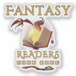 ファンタジーリーダブッククラブ本シール シール