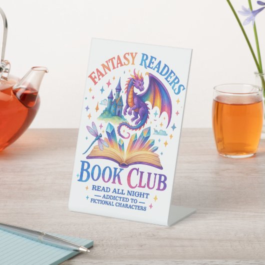 ファンタジーリーダブッククラブ.... 台座サイン (インサイチュ)