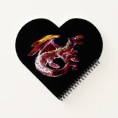 ファンタジールビーレッズドラゴン ノートブック (裏面)