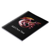 ファンタジールビーレッズドラゴン ノートブック (左側)