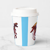 ファンタジールビーレッドドラゴン 紙コップ (左)