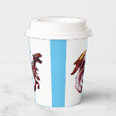 ファンタジールビーレッドドラゴン 紙コップ (右)