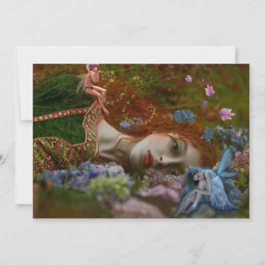ファンタジーレディーインフェアリーガーデンカード (正面)