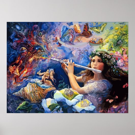 ファンタジーワンダーランドアートポスター ポスター (正面)