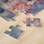 ファンタジーワールドウォーターカラフルカラーキャッスル ジグソーパズル (側面)