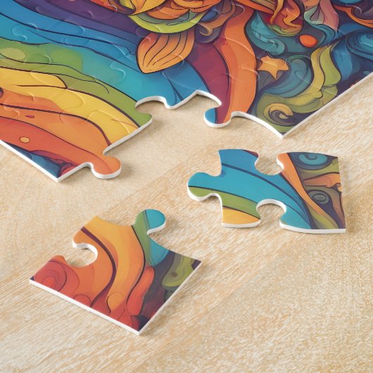 ファンタジーワールドカラフルサン ジグソーパズル (側面)