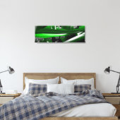 ファンタジーワールドMalachitと抽象芸術フラクタル・アート キャンバスプリント (インサイチュ (寝室))