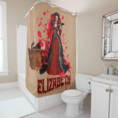 ファンタジーヴァンパイア血族伯爵夫人 シャワーカーテン (インサイチュ)