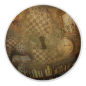 ファンタジーヴィンテージアリスinワンダーランドオフィスベッドルーム セラミックノブ (正面)