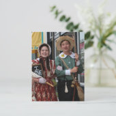 ファンタジーヴィンテージ小説コスプレ俳優と女優 ポストカード (スタンド正面)