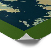 ファンタジー中世の城 – ウッドカット1 ポスター (角)