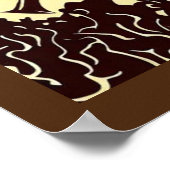 ファンタジー中世の城 – ウッドカット2 ポスター (角)