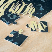 ファンタジー中世の城 – 日本のウッドカットスタイル( ジグソーパズル (側面)