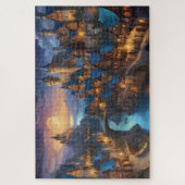 ファンタジー中世の夜 ジグソーパズル (縦)