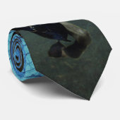 ファンタジー中世の騎士の月明かりの中 ネクタイ (ロール)