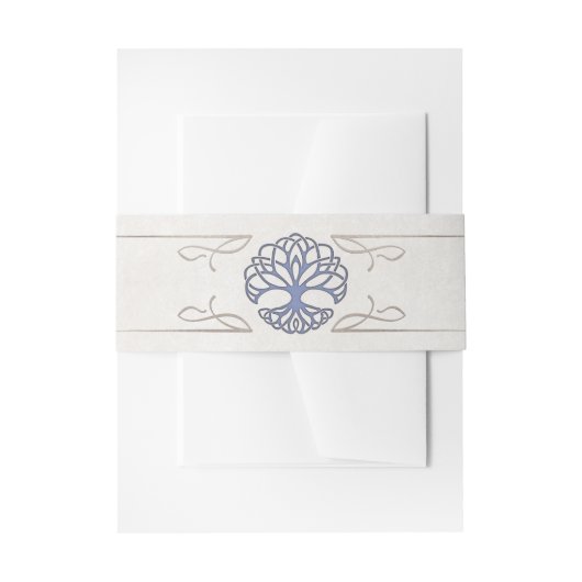 ファンタジー中世ケルト結婚チック 招待状ベリーバンド (正面例)