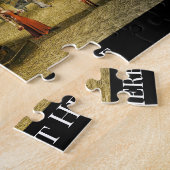 ファンタジー中世ビレッジヨーロッパパズル ジグソーパズル (側面)