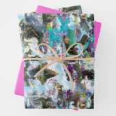 ファンタジー中雲の他の世界 ラッピングペーパーシート (インサイチュ)