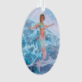 ファンタジー人魚 オーナメント (正面)