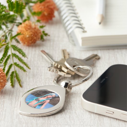 ファンタジー人魚 キーホルダー (側面)