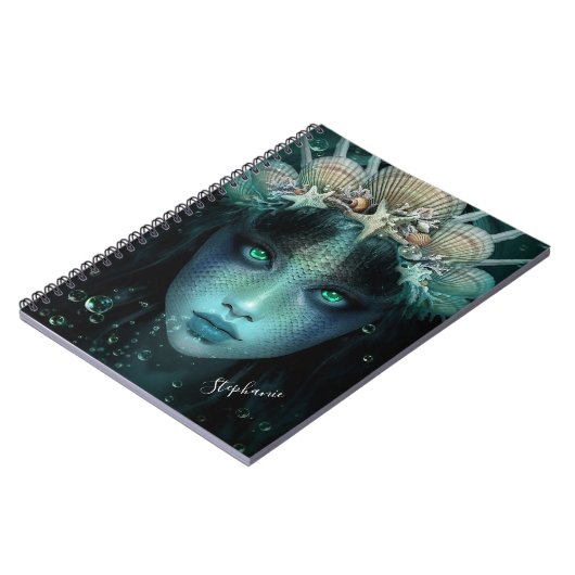 ファンタジー人魚 ノートブック (左側)