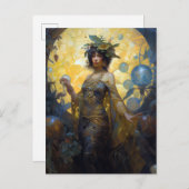 ファンタジー保管魔法ファンタジー ポストカード (正面/裏面)