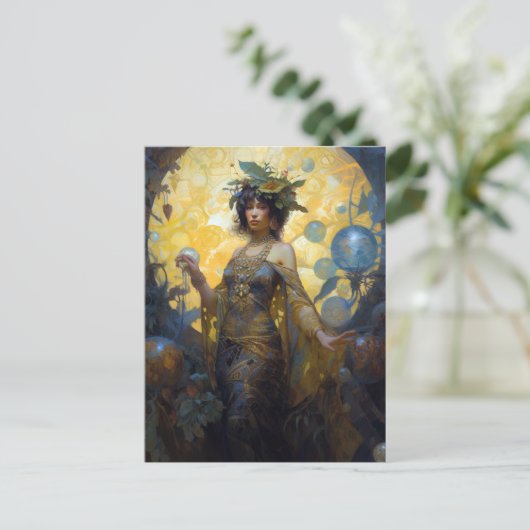 ファンタジー保管魔法ファンタジー ポストカード (スタンド正面)