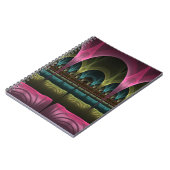 ファンタジー劇場、抽象芸術カラフルフラクタル ノートブック (左側)