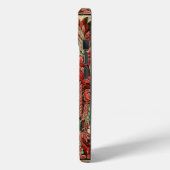 ファンタジー動物、馬、ウッドランドレッドグリーンフローラ Case-Mate iPhoneケース (裏面 / 左)