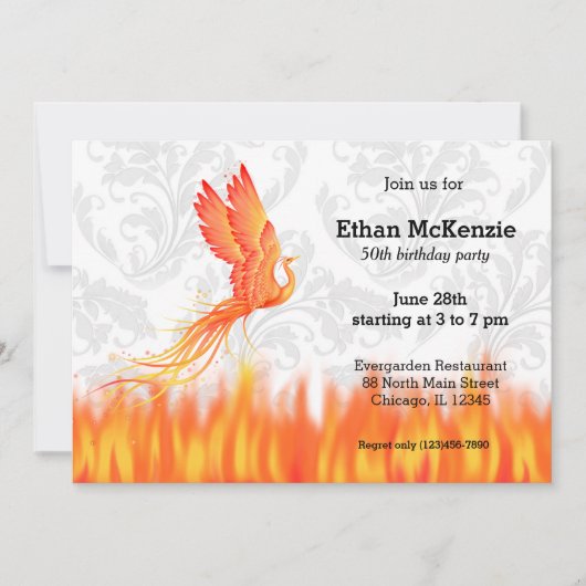 ファンタジー友 招待状 (正面)