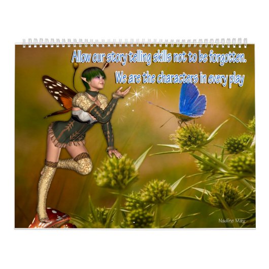 ファンタジー収集 カレンダー (カバー)