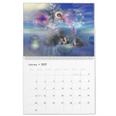 ファンタジー収集 カレンダー (1月 2027)