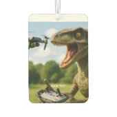 ファンタジー可愛い恐竜ドローン カーエアーフレッシュナー (裏面)