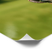 ファンタジー可愛い恐竜ドローン ポスター (コーナー)