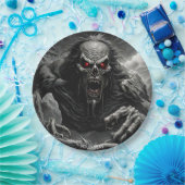 ファンタジー可愛い生き生きとした怖い恐怖の生き物 ペーパープレート (パーティー)