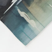 ファンタジー可愛い鮮やかな中国のスタイル風景 フリースブランケット (角)