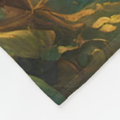 ファンタジー可愛い鮮やかな花威厳のあるナマズ フリースブランケット (角)