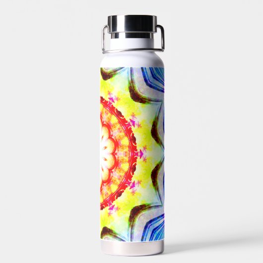 ファンタジー司祭魔導師マンデラ鮮やかー ウォーターボトル (背面)