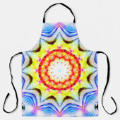 ファンタジー司祭魔導師マンデラ鮮やかー エプロン (正面)