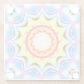 ファンタジー司祭魔導師マンデラ鮮やかー ガラスコースター (裏面)