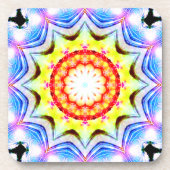 ファンタジー司祭魔導師マンデラ鮮やかー コースター (正面)