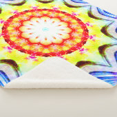 ファンタジー司祭魔導師マンデラ鮮やかー シェルパブランケット (3/4)